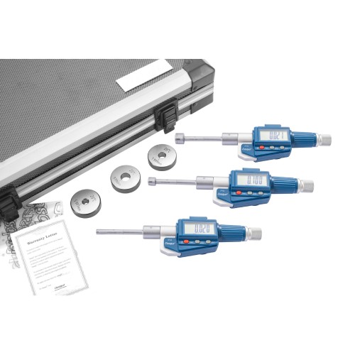 Dasqua İP54 Dijital 3 Ayaklı Mikrometre Seti 4511